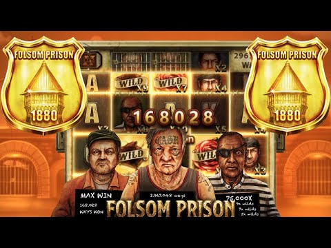 ANOTHER 🔥 CRAZY SET-UP 🔥 ON FOLSOM PRISON SLOT RESULTS IN MAX WIN #44