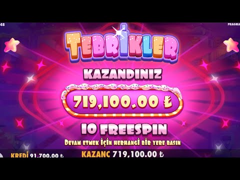 😀 REKER GELDI YINE #SLOT# (  SUGAR RUS ) JACKPOT MEGA WIN NICE KAZANC SLOT EN IYILER END CARD