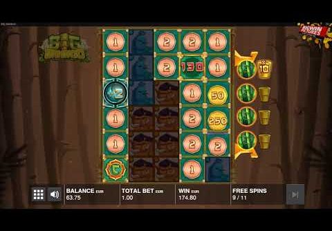 BIG BAMBOO SLOT 9 GOLDEN SPINS MY NEW RECORD!!