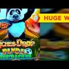 HUGE WIN BONUS! Riches Drop Panda’s Firecracker Slot!