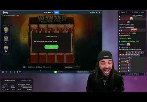 MAX WIN ! ROSHTEIN  – HIT FIRST MAX WIN ON WANTED FULLSCREEN VS ! ROSHTEIN BIG WINS ! INSANE WIN !