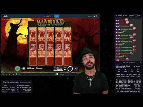 INSANE WIN ! ROSHTEIN  – FULLSCREEN VS ON WANTED BASE GAME ! ROSHTEIN BIG WIN ! CASINO SESSION