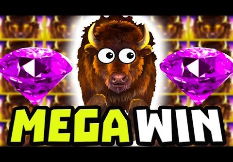 BUFFALO RISING MEGAWAYS 🔥 SLOT PAYING MEGA BIG WINS 😱 OMG THIS BONUS PAYED HUGE‼️