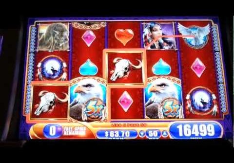 Great Eagle Returns Mega Big Win Bonus WMS Slot Machine