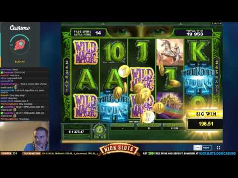 BIG WIN on Thunderstruck 2 Slot – £1.50 Bet