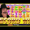 ROSHTEIN RECORD WIN ON SUGAR RUSH!! NEW SLOT