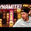 Big Win on Fire In The Hole! (Bonus Buy)