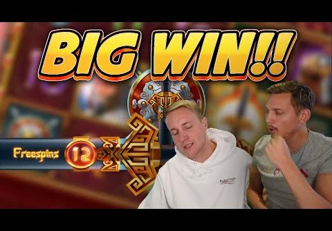 HUGE WIN! Sword of Khans BIG WIN – Online Slots from Casinodaddys live stream