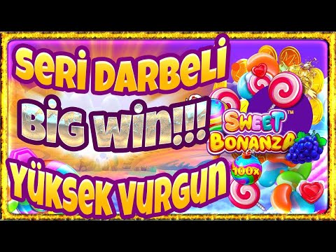 SLOT OYUNLARI 🍭 SWEET BONANZA 🍭 BAYRAM VURGUNU BIG WIN #slot #slotizle #slotoyunlarıizle