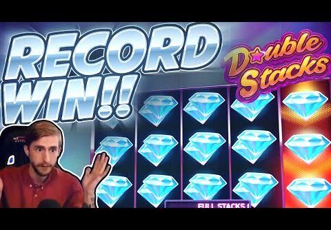 RECORD WIN!!!! Double Stacks Netent BIG WIN – INSANE WIN on Casino Game