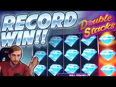 RECORD WIN!!!! Double Stacks Netent BIG WIN – INSANE WIN on Casino Game