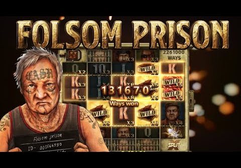 🔥🔥 FOLSOM PRISON SLOT 😱 ANOTHER 75000x MAX WIN!! #46