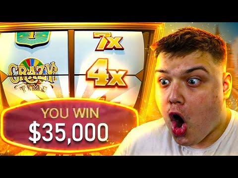 MY BIGGEST EVER CRAZY TIME WIN?! (HUGE $35,000)