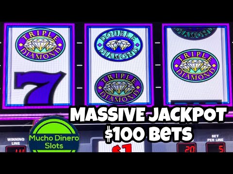 MY BIGGEST WIN TRIPLE DIAMONDS HIGH LIMIT SLOT/ FREE GAMES/ MAX BETS/ 4 JACKPOTS