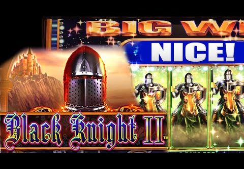 Black Knight 2 Slot Machine Bonus Nice Big Win WMS Slots