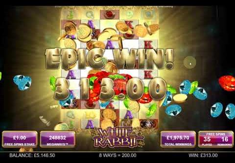 WHITE RABBIT slot by Big Time Gaming – WORLD RECORD WIN x STAKE!!!