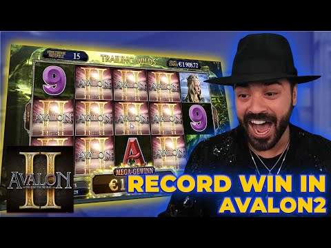 Avalon 2 Slot Record Win