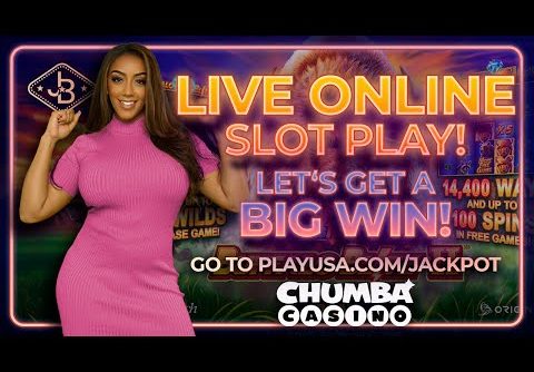 LIVE! 🔴  Online Slot Play ! Playing Chumba ! Can I Get A Big Win? www.playusa.com/jackpot/