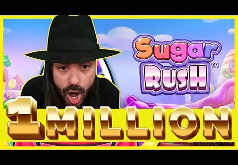 ROSHTEIN HUGE RECORD WIN ON SUGAR RUSH!! NEW SLOT