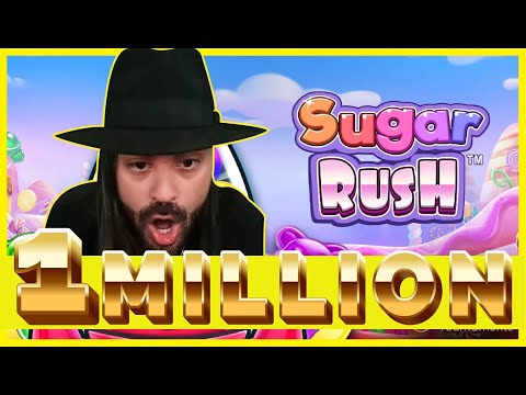 ROSHTEIN HUGE RECORD WIN ON SUGAR RUSH!! NEW SLOT