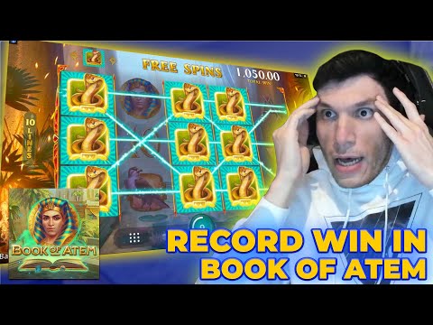 Book of ATEM Slot Record Win