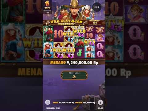 SLOT GACOR HARI INI ✅ SETTING HP UNUTK MAIN SLOT ✅ BIG WIN WILD WEST GOLD 95JT!!