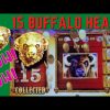 HUGE WIN with15 BUFFALO HEADS on BUFFALO GOLD SLOT MACHINE POKIE – NORWEGIAN JOY CRUISE SHIP