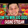 SLOTS LIVE 🔴 HOW TO WIN €10 000?! Casino Stream Big Wins with mrBigSpin