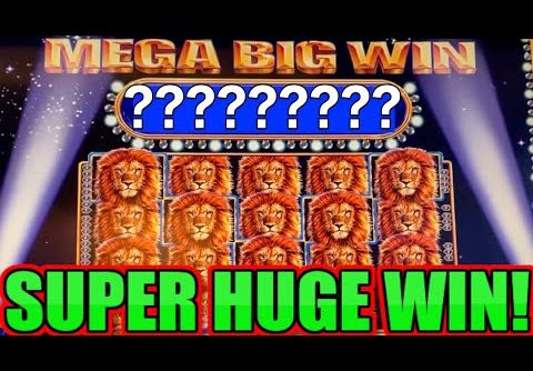 🦁**MEGA HUGE WIN!**🦁LOTS OF LIONS! KING OF AFRICA SLOT MACHINE BONUS WINS!