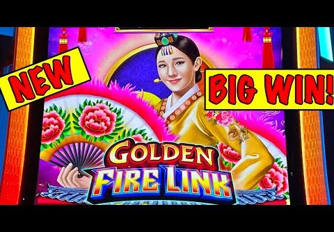 NEW SLOT ALERT!  Big Win on Golden Fire Link high limit