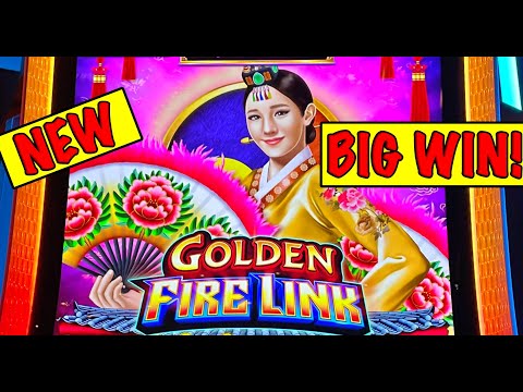 NEW SLOT ALERT!  Big Win on Golden Fire Link high limit