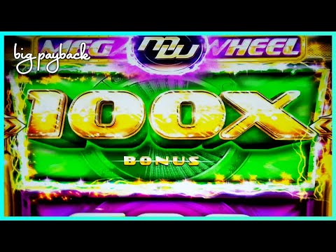 100X RARE BONUS – Mega Wheel Slot – ALL BONUSES, AWESOME!