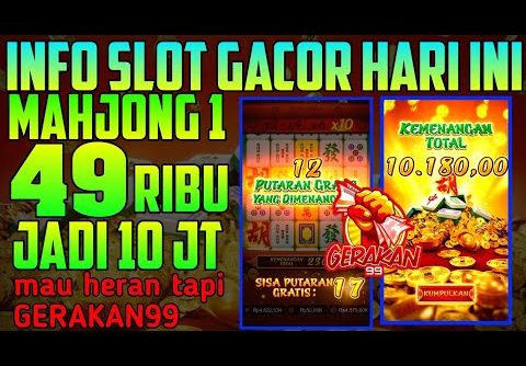 MAHJONG WAYS 1 MENANG SUPER LUAR BIASA 10 JT | TRIK BERMAIN SLOT | SLOT GACOR HARI INI -PG SOFT