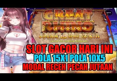 ⚡Trik Jackpot great rhino megaways⭐UPDATE JAM GACOR📌Info Slot Gacor Hari Ini📌GREAT RHINO MEGAWAYS