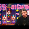 2 Big Wins on NEW Dork Unit Slot!