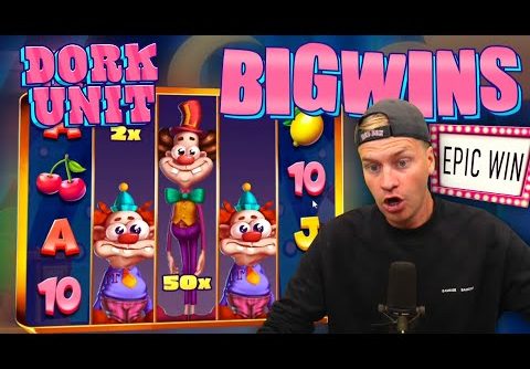 2 Big Wins on NEW Dork Unit Slot!