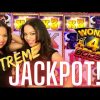 EXTREME Free Games! JACKPOT HANDPAY on Wonder 4 Boost Buffalo Slot Machine!