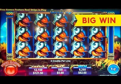 Super Goose Slot – DRAMATIC BIG WIN – $5 Max Bet!