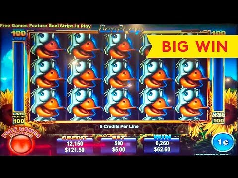 Super Goose Slot – DRAMATIC BIG WIN – $5 Max Bet!