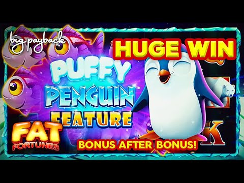 BETTER THAN JACKPOT! Fat Fortunes Puffy Penguin Slot – HUGE WIN SESSION!