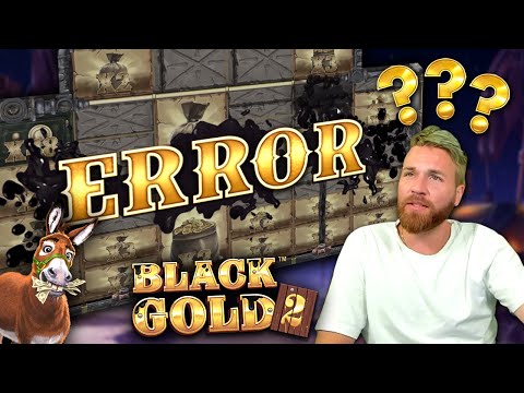 ERROR Win? The Slot Broke! (Black Gold 2 Megaways)