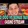 SLOTS LIVE 🔴 €10 000 vs BONUS BUYS! Casino Stream Big Wins with mrBigSpin