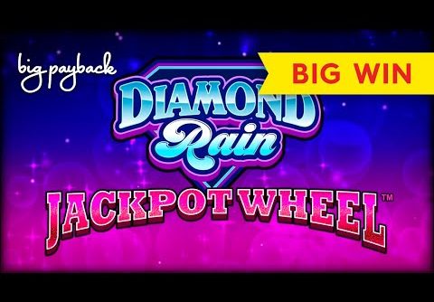 Diamond Rain Jackpot Wheel Slot – BIG WIN BONUS!