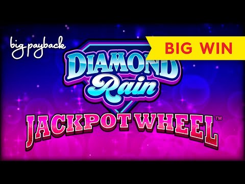 Diamond Rain Jackpot Wheel Slot – BIG WIN BONUS!