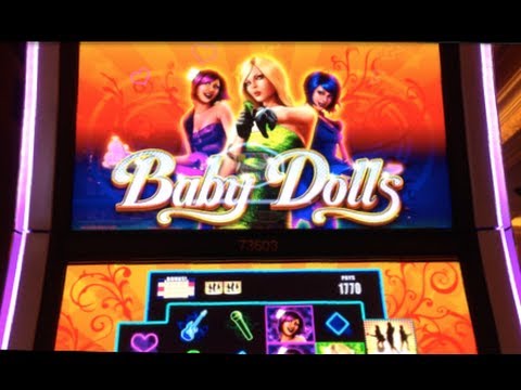 BABY DOLLS | WMS *NEW GAME* Mega Symbol Slot Bonus Wins