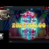 INSANE WIN ! Trainwreckstv HIT  2.8M ON DORK UNIT  (NEW HACKSAW GAME)  ! TRAINWRECKSTV BIG WIN