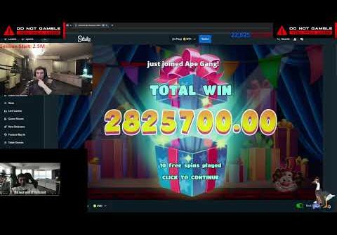 INSANE WIN ! Trainwreckstv HIT  2.8M ON DORK UNIT  (NEW HACKSAW GAME)  ! TRAINWRECKSTV BIG WIN