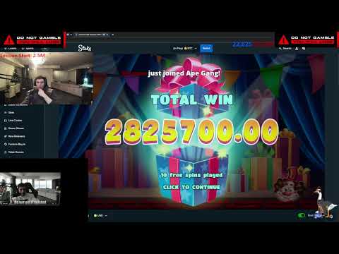 INSANE WIN ! Trainwreckstv HIT  2.8M ON DORK UNIT  (NEW HACKSAW GAME)  ! TRAINWRECKSTV BIG WIN