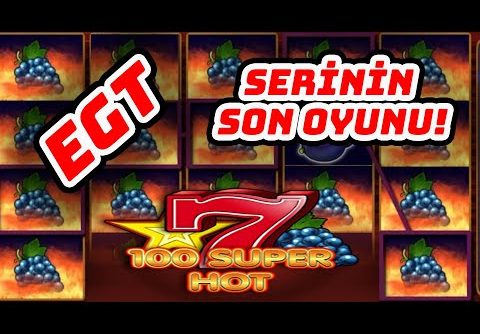 #EGT Slot Oyunları |🍇 100 SUPER HOT 🍇 | #egtslot #100superhot #superhot