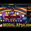 Modal Rp50.000 Mega Wheel Gacor Parah !!! CASINO Jackpot Seru Banget